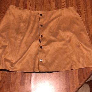 Brown skirt